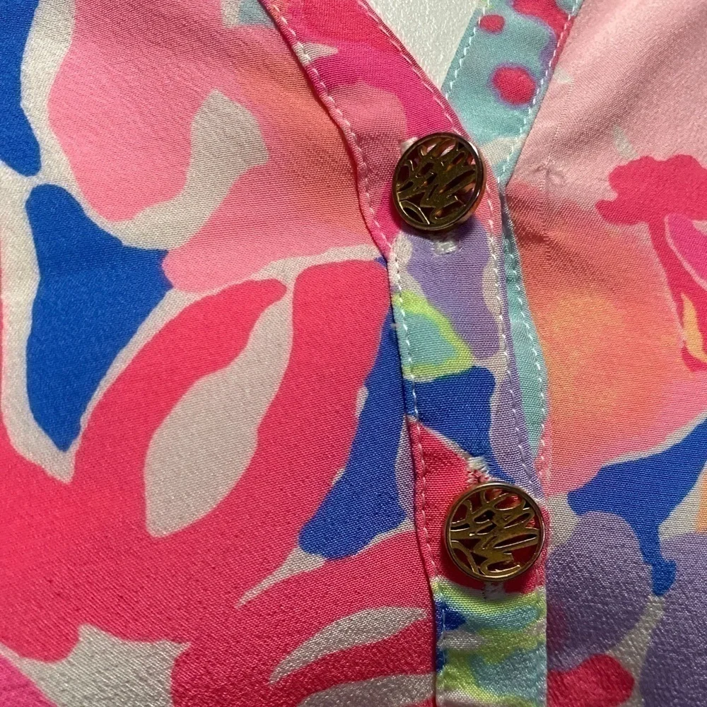 Lilly Pulitzer Bailey Top Playa Hermosa XXS - Picture 5 of 12
